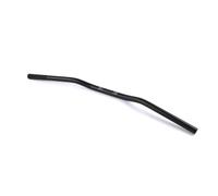 YANHAO Motorcycle Handlebars Drag Bar,Compatible 22mm Motorcycle Handlebar Aluminum Alloy Anodizing 7/8'' Steering Wheel(Black-laser logo)