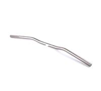 YANHAO Motorcycle Handlebars Drag Bar,Compatible 22mm Universal Motorcycle Handlebar Aluminum Anodizing Steering Wheel(Titanium-laser logo)