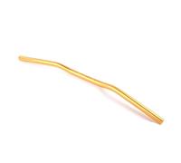 YANHAO Motorcycle Handlebars Drag Bar,Compatible 22mm Universal Motorcycle Handlebar Aluminum Anodizing Steering Wheel(Gold-laser logo)