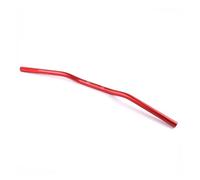 YANHAO Motorcycle Handlebars Drag Bar,Compatible 22mm Universal Motorcycle Handlebar Aluminum Anodizing Steering Wheel(Red-laser logo)