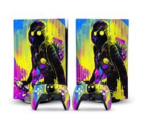 YANHAO PS5 Skin - Anime Console & Controller Vinyl Cover Skins Wraps for Disc Version