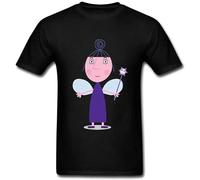 YANHOME Men's Ben and Hollys Little Kingdom Nanny Plum Short Sleeve T Shirt Sarge M