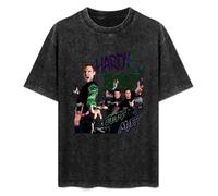 YANHOME T-Shirt Unisex Retro The Hardy Boyz Matt Gift Family Cotton Round Neck Black 3XL