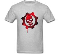 YANHOME Uomo'S Gears of War 4 T Shirt M Grey
