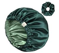 Yanibest Double Layer Satin Bonnet Silk Bonnet for Sleeping Adjustable Hair Bonnet for Women Curly Natural Hair