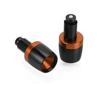 YaniJydQ Balance Plugs Caps Slider For GPZ500S GPZ 500 GPZ500 S 1990-2009 2008 2007 Motorcycles Handlebar Grips Bar Ends Cap Counterweight Plug Slide(Orange)