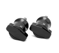 YaniJydQ Motorcycle Swing Arm Spool Sliders For GSX-8S GSX 8S GSXS-8S 2024 2025 Motorcycle Accessories 8MM Swingarm Spools Slider Stand Screws Covers(Black)