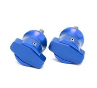 YaniJydQ Motorcycle Swing Arm Spool Sliders For GSX-8S GSX 8S GSXS-8S 2024 2025 Motorcycle Accessories 8MM Swingarm Spools Slider Stand Screws Covers(Blue)