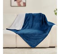 Yaning Waterproof Blanket Bed Cover 101x152cm for Adults or Pets, Navy Blue