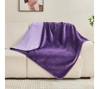 Yaning Waterproof Blanket Bed Cover 101x152cm for Adults Pets, Dark Purple