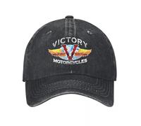 YANIUIE Unisex Vintage Victory Motorcycles Baseball Cap Men Women Distressed Washed Headwear Outdoor Running Golf Hats Cap