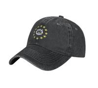 YANIUIE Zooropa Album Baseball Cap U2 Desgin Casual Men Adult Washed Hip Hop Hats Custom Logo Hiking Fishing Baseball Caps Gift