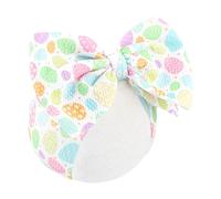 YanJie Easter Headbands Egg Carrots Print Headbands Nylon Hair Bands Bunny Headband Cheer Bows Baby Headbands Easter Hair Accessories
