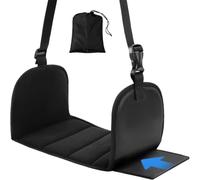 YANJINGSHE Foot Hammock Flight Adjustable 22x16cm Memory Foam Bamboo Board
