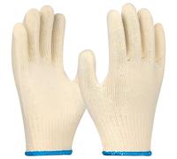 YANJINGSHE oven gloves heat resistant, Five-Finger Silicone Grip, Cut Level 5 Protection, 350°C, for BBQ Baking Grilling, White