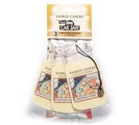 Yankee Candle 1166123E Car Freshener Car Jar Bonus 3 Pack Christmas Cookie