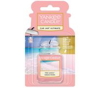 Yankee Candle 1238122E Car Freshener, Car Jar Ultimate, Pink Sands