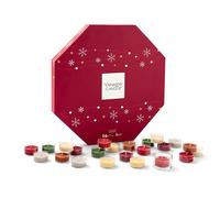 Yankee Candle Advent Calendar 2025 Wreath | Scented Candles Gift Set | 24 Scented Tea Lights and 1 Tea Light Holder | Gifts for Women