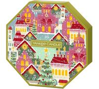 Yankee Candle Advent Calendar | 24 Festive Tea Lights & Glass Holder Gift Set
