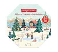 Yankee Candle Advent Wreath 2025 - Festive Christmas Candle Centrepiece with 4 Scented Candles, Decorative Holiday Wreath for Table or Mantel, Countdown to Christmas, Home Décor & Gift Set