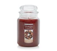 Yankee Candle Autumn Wreath Scented Classic 22oz Large Jar Single Wick Aromatherapy Candle Over 110 Hours of Burn Time Fall Fragrance Perfect for