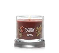 Yankee Candle Autumn Wreath Scented, Signature 4.3oz Small Tumbler Single Wick Candle, Over 20 Hours of Burn Time