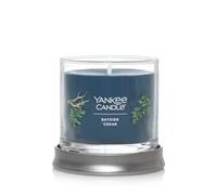 Yankee Candle Bayside Cedar Scented Signature 4.3oz Small Tumbler Single Wick Candle Over 20 Hours of Burn Time