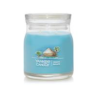Yankee Candle Beach Escape Scented Signature 13oz Medium Jar 2-Wick Candle Over 35 Hours of Burn Time