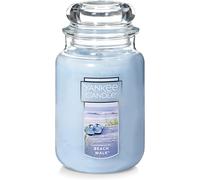 Yankee Candle Beach Walk Scented Classic 22oz Large Jar Single Wick Candle Over 110 Hours of Burn Time Multicolored