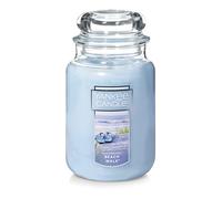 Yankee Candle Beach Walk Scented Classic 22oz Large Jar Single Wick Candle Over 110 Hours of Burn Time Multicolored
