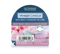 Yankee Candle Berry Mochi Wax Melt 22 g, Burns up to 8 Hours, Dimensions: 5.6 cm x 1.5 cm, 5901632517