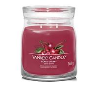 Yankee Candle Signature Medium Jar Black Cherry Gift Present Decor