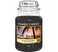 Yankee Candle Black Coconut - Large Jar: Rich Coconut, Cedarwood & Island Blossoms