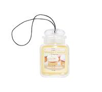 Yankee Candle Car Air Fresheners Hanging Car Jar Ultimate Vanilla Cupcake Scented Neutralizes Odors Up To 30 Days gray 1 Count (Pack of 1)