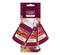Yankee Candle Car Jar Scented Air Freshener | Black Cherry | 9 Count