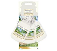 Yankee Candle Car Jar Scented Air Freshener | Clean Cotton | 9 Count