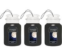 Yankee Candle Car Jar Air Freshener – Midsummer's Night – 3 Count