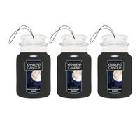 Yankee Candle Car Jar Air Freshener – Midsummer's Night – 3 Count