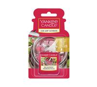 Yankee Candle Car Jar Ultimate Red Raspberry Hanging Air Freshener, Pack Of 1