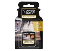 Yankee Candle Car Jar Ultimate Scented Air Freshener | Black Coconut | 2 count