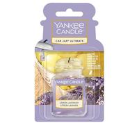Yankee Candle Car Jar Ultimate Scented Air Freshener | Lemon Lavender | 4 count