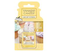 Yankee Candle Car Jar Ultimate Scented Air Freshener | Vanilla Cupcake | 2 count