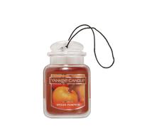 Yankee Candle Car Jar Ultimate, Spiced Pumpkin, 0.96 OZ