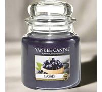 Yankee Candle - Cassis Medium Jar Scented Candle