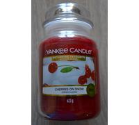 Yankee Candle CHERRIES ON SNOW , 623g, - Returning Favourite -