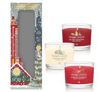 YANKEE CANDLE 3 Mini Scented Filled Votive (Capri Glow, Azure Sky, Lemon Gelato)