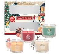 Yankee Candle Christmas Scented Candles Gift Set | 4 Mini Filled Votive Candles| Après Ski Collection | Perfect for Women