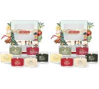 Yankee Candle Christmas Scented Candles Gift Set | 6 Mini Filled Votive Candles | Après Ski Collection | Perfect s for Women (Pack of 2)