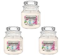 Yankee Candle City Blossoms Scented Candle Bright & Welcoming 104g (Set Of 3)