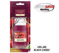 1133672E Classic Car Jar Air Freshener 1 Piece Black Cherry Scent Yankee Candle